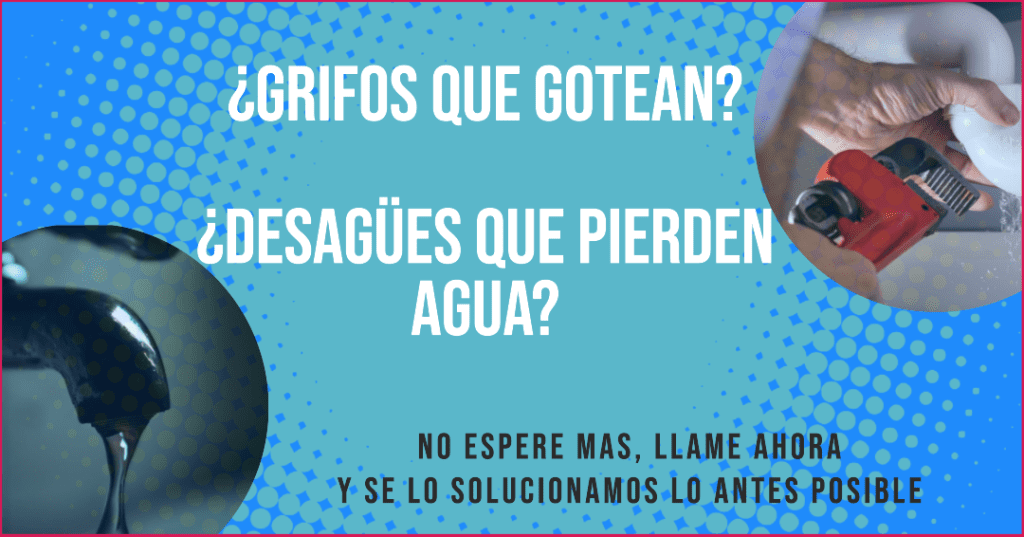 grifo de gotea